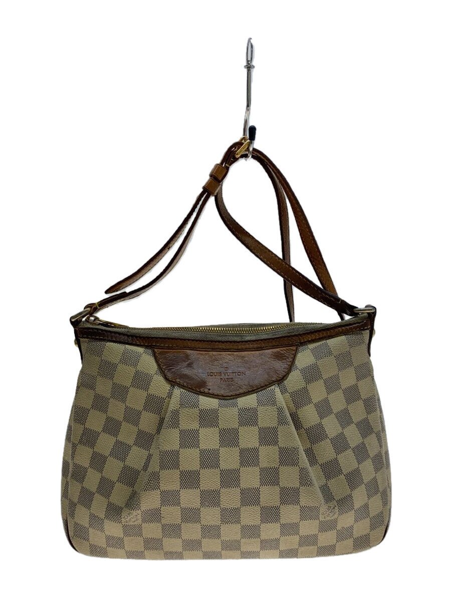 【中古】LOUIS VUITTON◆シラクーサMM_ダミエ・アズール_WHT/PVC/WHT【バッグ】｜2ｎｄ STREET 店