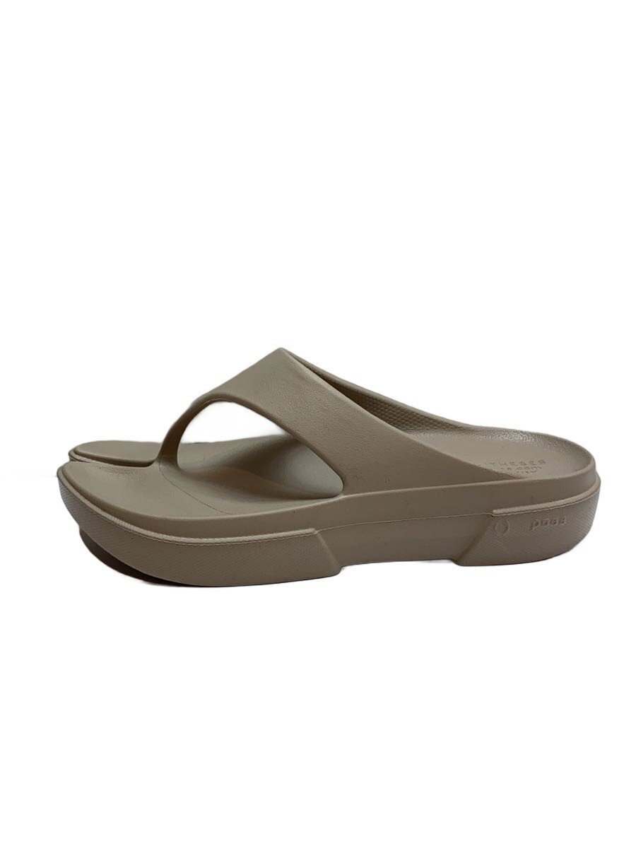【中古】paes-04 New Flipflop Basic Line/サンダル/22糎/BEG【シューズ】