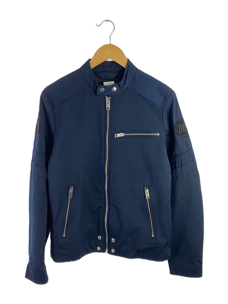 【中古】DIESEL◆シングルライダースジャケット/M/コットン/NVY【メンズウェア】｜2ｎｄ STREET 店