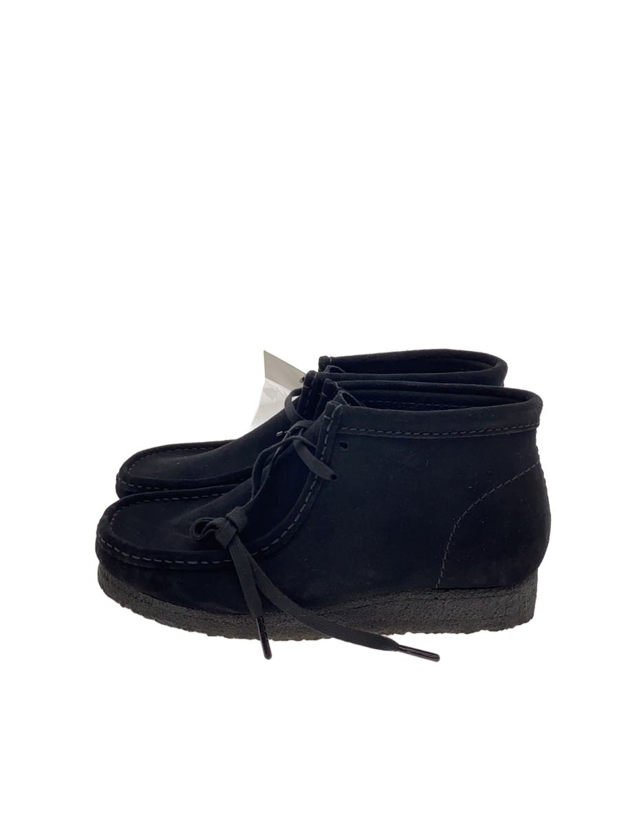 【中古】Clarks◆ブーツ/25.5糎/BLK/スウェード/11826//【シューズ】