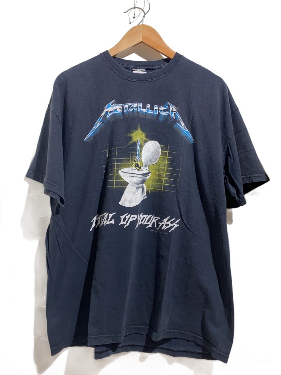 【中古】90s/metalica/METAL UP YOUR ASS TEE/綿織物/BLK//【メンズウェア】