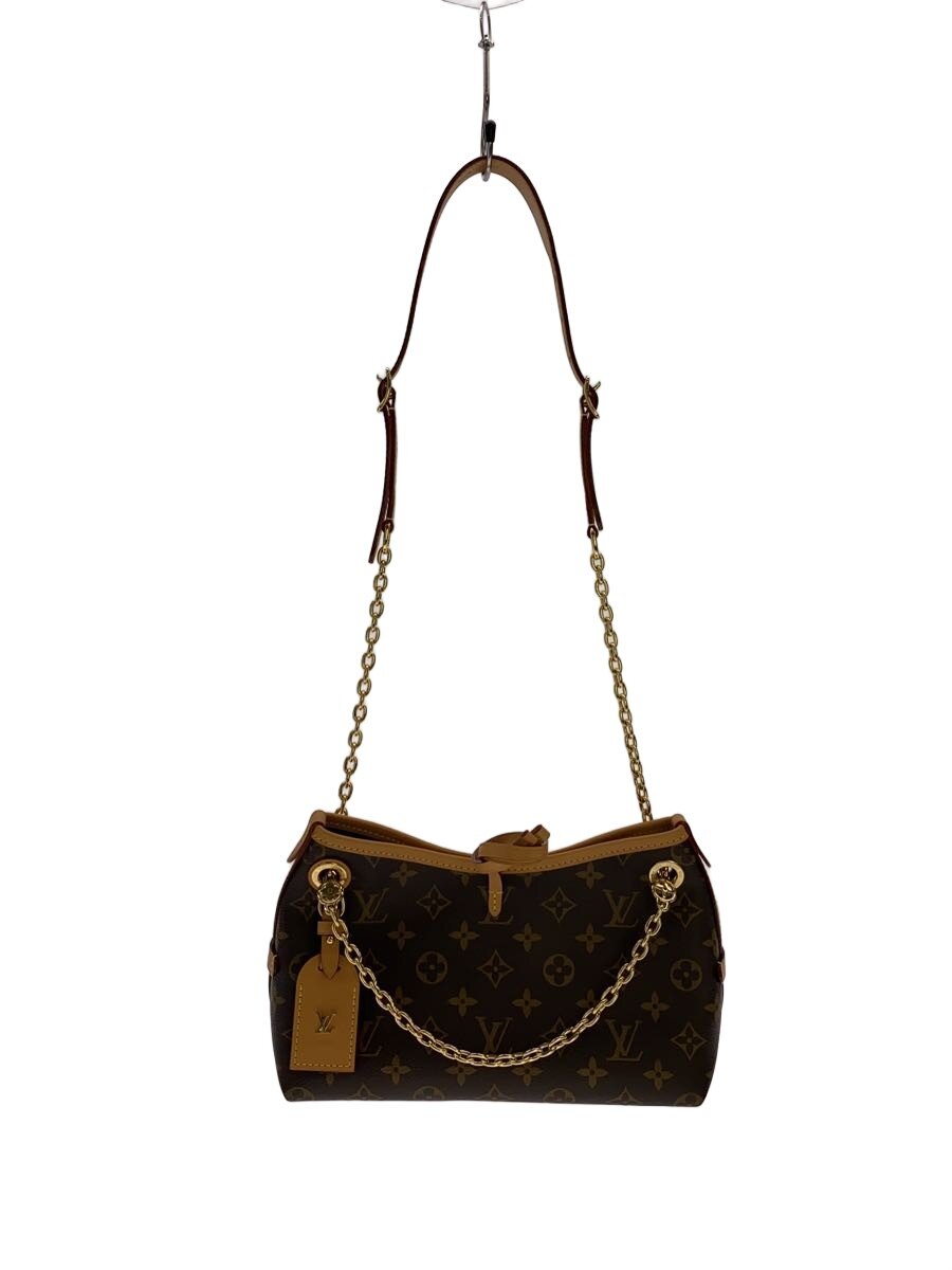 【中古】LOUIS VUITTON◆御徒面子/なめし革/BRW/M13014【御徒面子】
