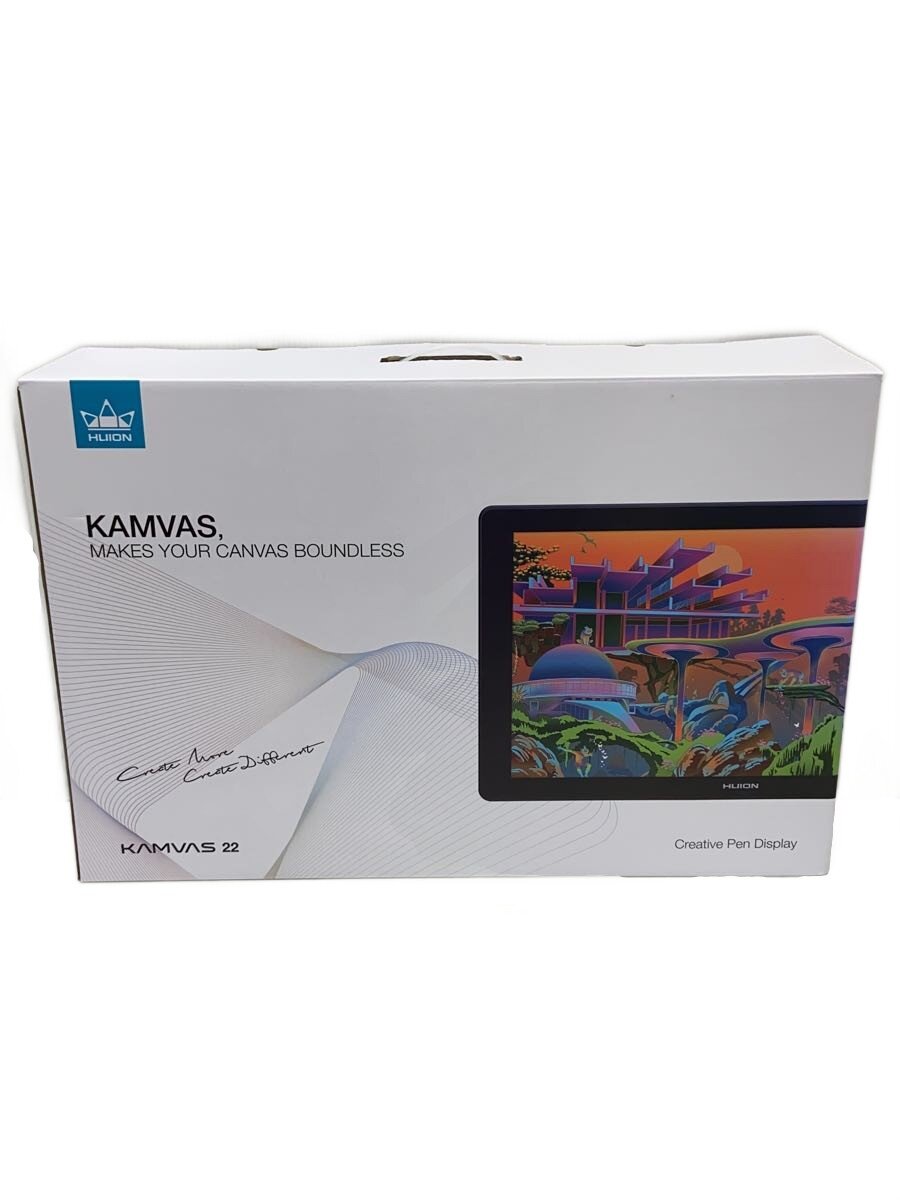 【中古】HUION◆ビジュアルその他/GS2201/21.5型液晶ペンタブレット Kamvas22【家電・ビジュアル・オーディオ】