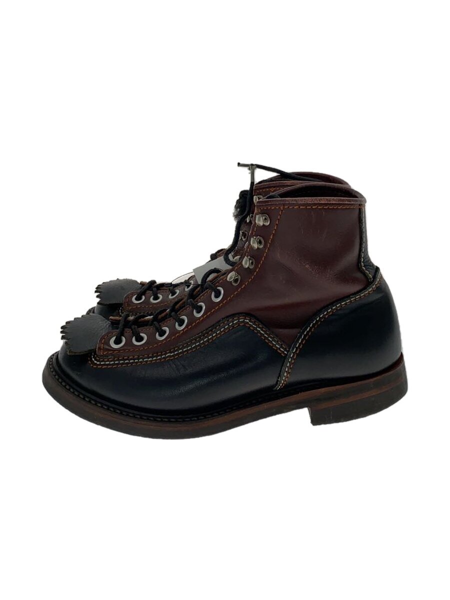 【中古】LONE WOLF◆ワークブーツ/US7/BRW/レザー/F01615【シューズ】｜2ｎｄ STREET 店
