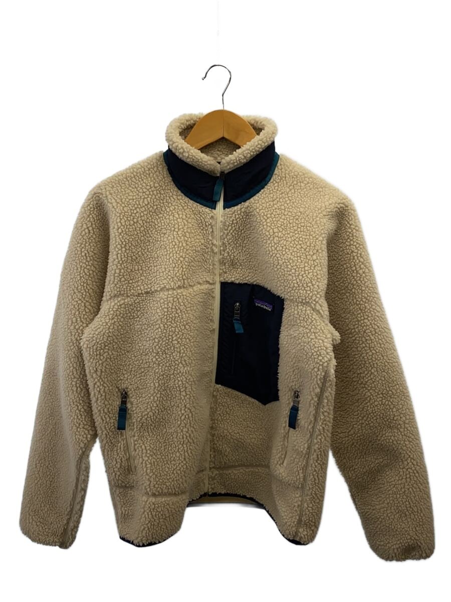 【中古】patagonia◆フリースジャケット/S/ポリエステル/BEG/STY23056FA19【メンズウェア】