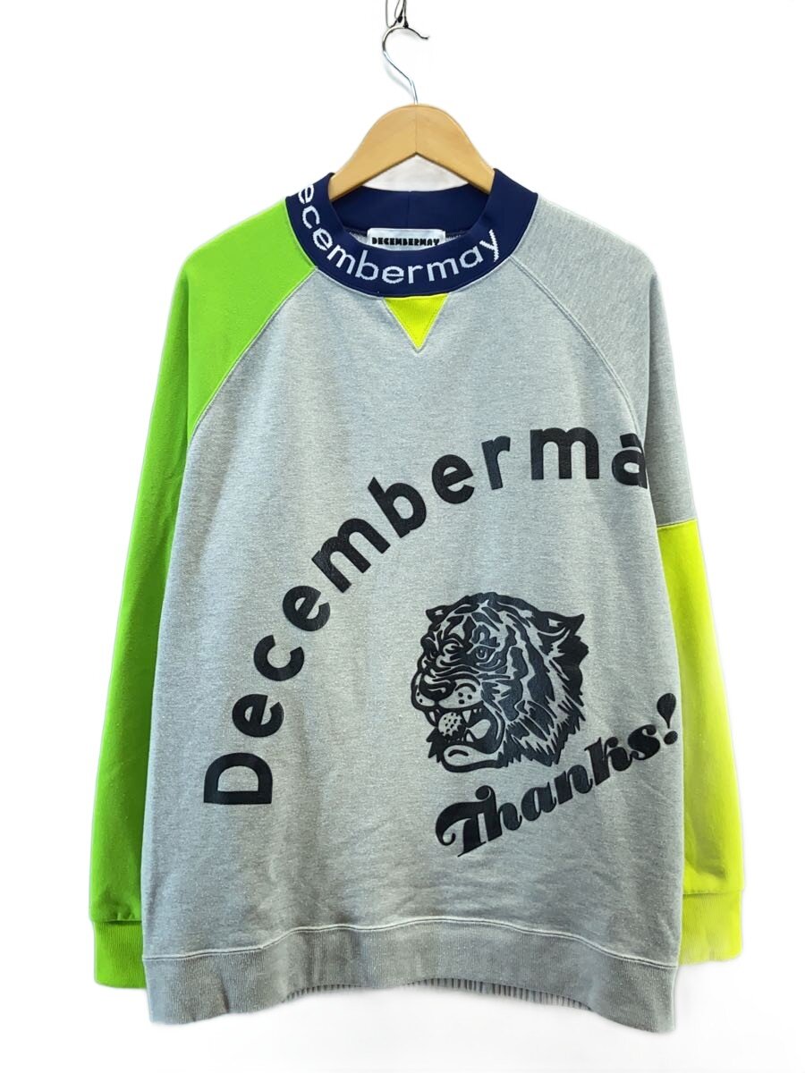 【中古】DECEMBERMAY◆ユニ一発やる/流汗/--/ポリエステル/GRY/無地/4-205-1220【メンズウェア】