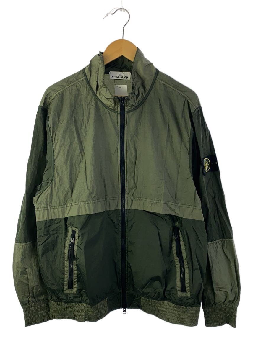 【中古】STONE ISLAND◆上衣/XL/ナイロン/KHK/801541920//【メンズウェア】