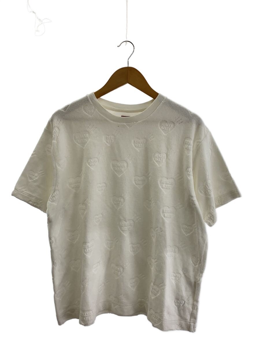 【中古】HUMAN MADE◆プルオーバー/M/綿織物/WHT//【メンズウェア】