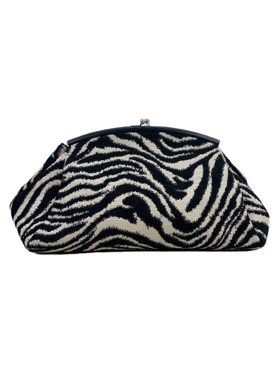 【中古】A VACATION◆PILLOW ZEBRA BAG/御徒面子/--/BEG【御徒面子】