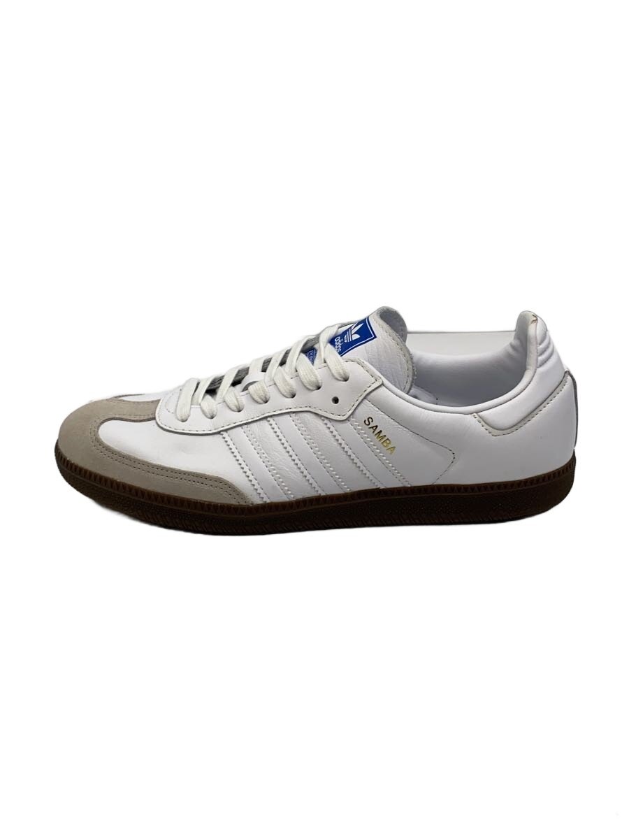【中古】adidas◆SAMBA OG_サンバ OG/27糎/WHT【シューズ】