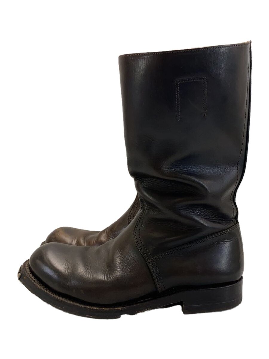 【中古】SUS-SOUS◆JACK BOOT/ブーツ/UK10/BRW/なめし革/つま先キズ有//【シューズ】
