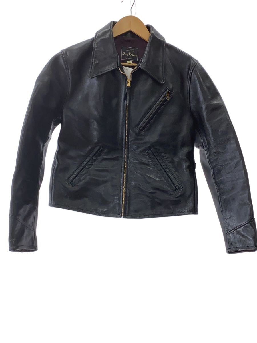 【中古】Dry Bones◆25AW/Single Leather Sport Jacket/L/馬革/BLK/DL-055//【メンズウェア】｜2ｎｄ STREET 店