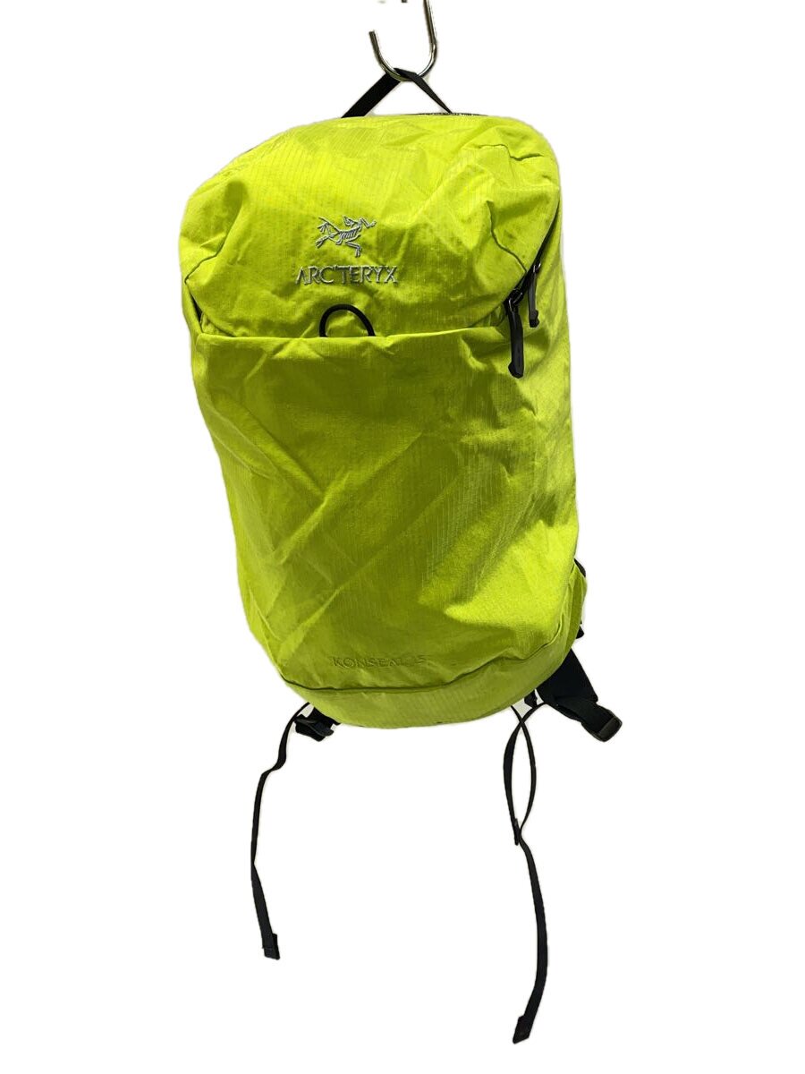 【中古】ARC’TERYX◆背嚢/ナイロン/YLW/無地/X000004998【御徒面子】