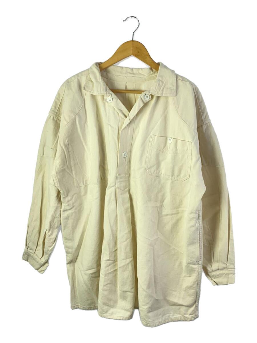 【中古】40-50s/ブッチャージャケット/Vポケット/ジャケット/--/コットン/WHT【メンズウェア】｜2ｎｄ STREET 店