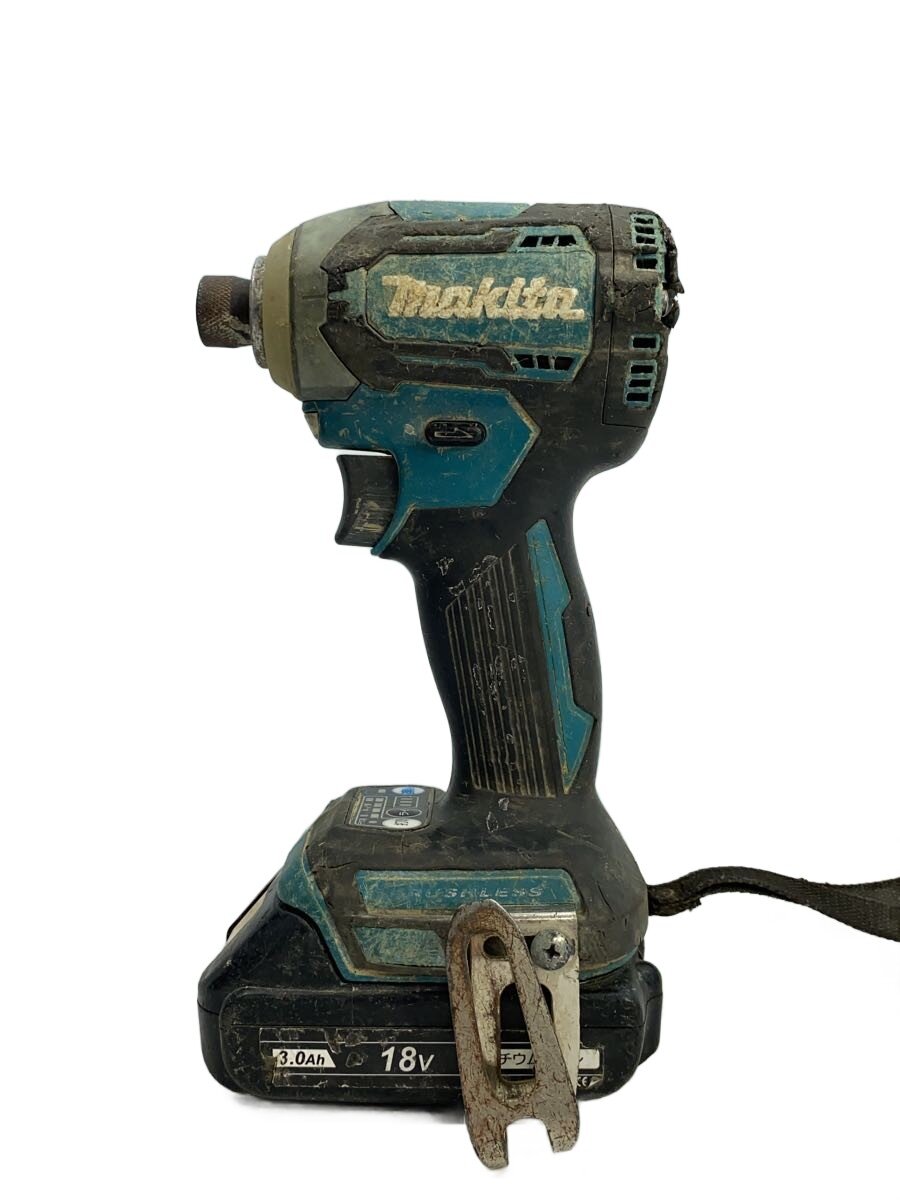 【中古】makita◆差しひびき１番ウッド・鍵 TD171DZB [黒]/ベタツキヨゴレアリ//IMD【DIY装置】