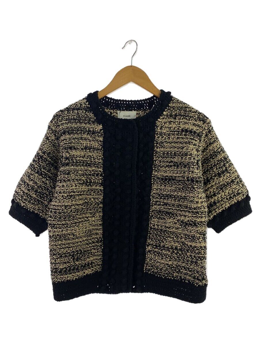【中古】CLANE◆トップス/1/綿織物/マルチ色つや/15106-2012【レディース御召しもの】