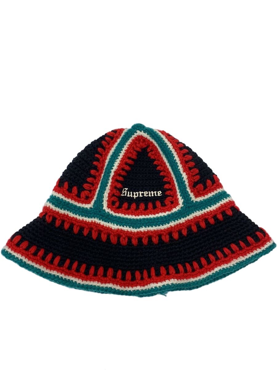【中古】Supreme◆かぶり笠/FREE/綿織物/マルチ色つや/無地/メンズ【服飾雑貨他】