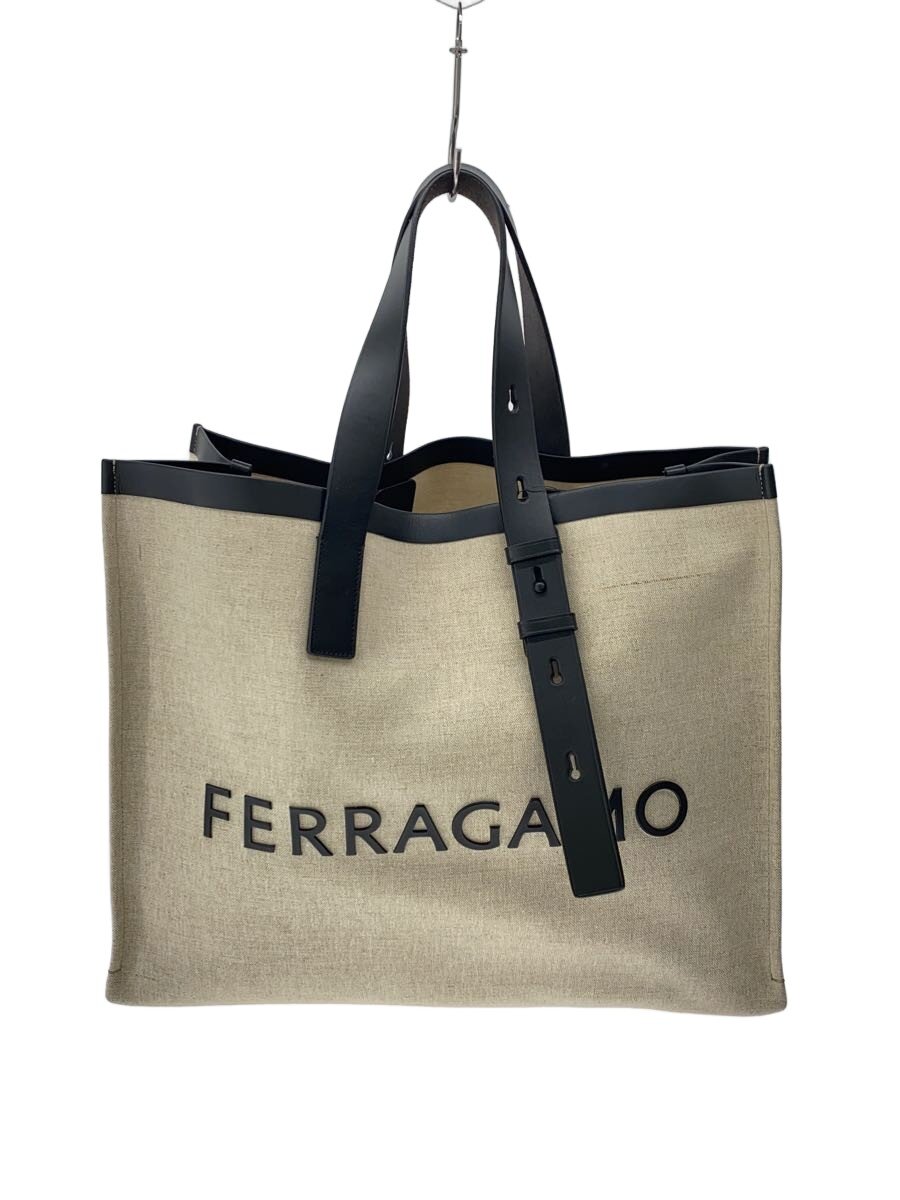 【中古】Salvatore Ferragamo◆トートバッグ/なめし革/mb-241298【御徒面子】