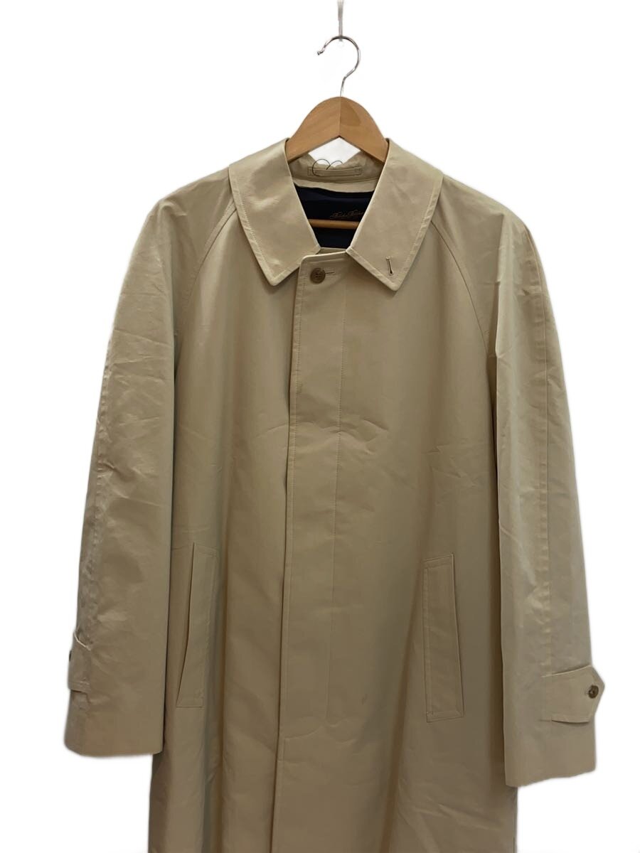 【中古】BROOKS BROTHERS◆ステンカラーコート/--/コットン/アイボリー【メンズウェア】|2nd STREET 店
