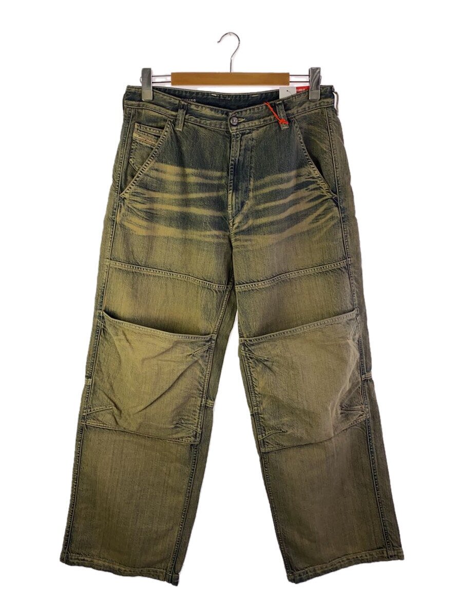 【中古】DIESEL◆広広としたズボン下/30/綿織物/IDG/A17295 09L49【レディース御召しもの】