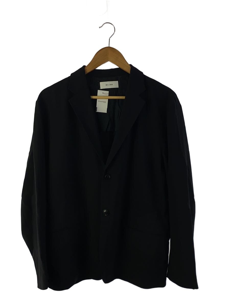 【中古】WELLDER◆テーラードジャケット/--/ウール/BLK/無地/WM19SJK03【メンズウェア】|2nd STREET 店