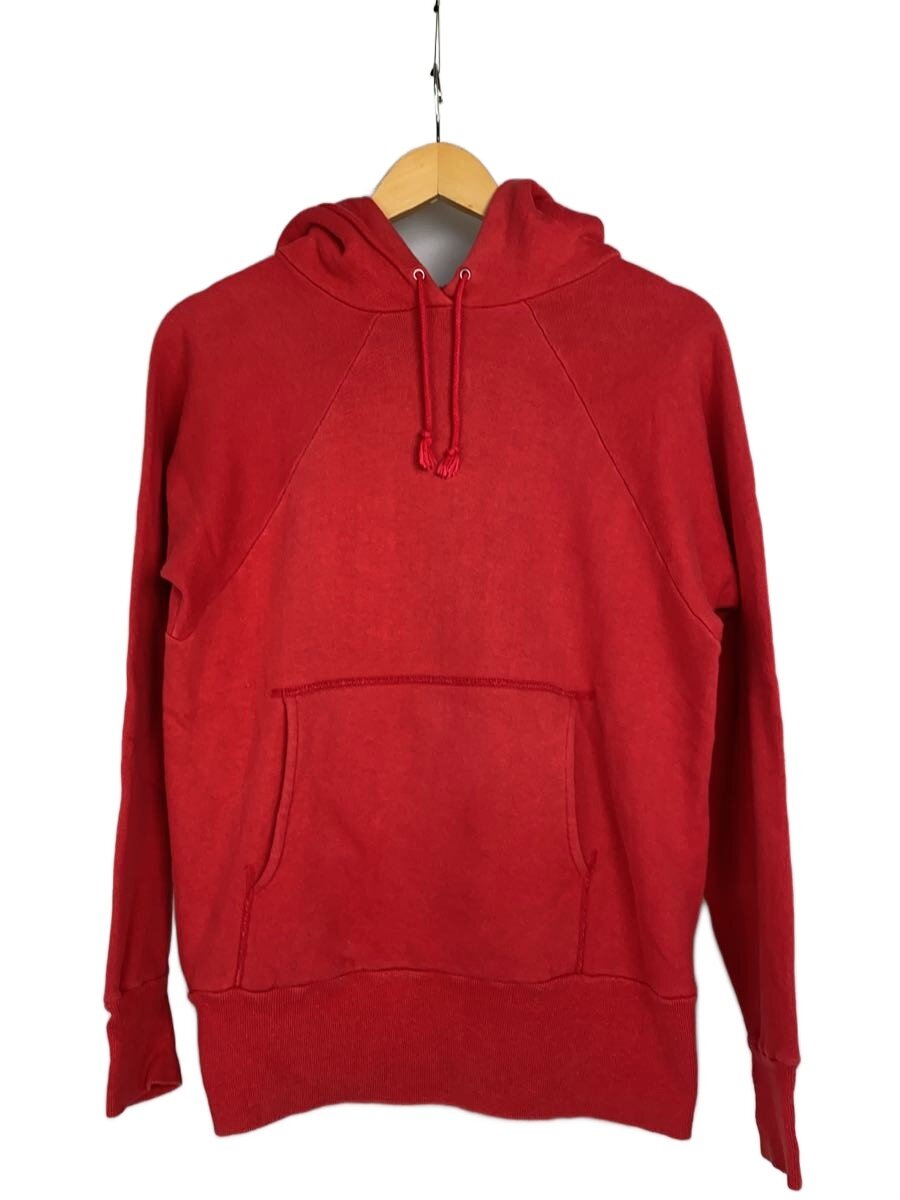 【中古】Healthknit◆ティーシャツパーカー/M/綿織物/赤いこと/60s【メンズウェア】