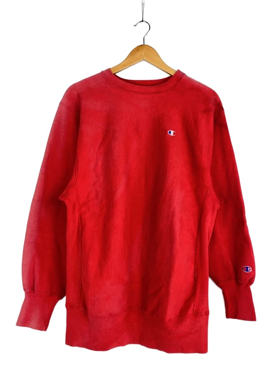 【中古】Champion◆流汗/XL/綿織物/赤いこと/90s【メンズウェア】