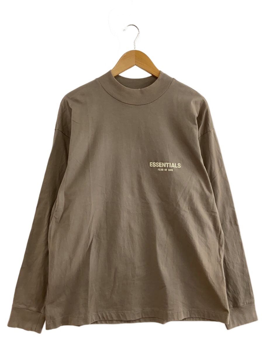【中古】FOG ESSENTIALS◆長袖プルオーバー/S/綿織物/BEG/無地/8312-343-1812//【メンズウェア】