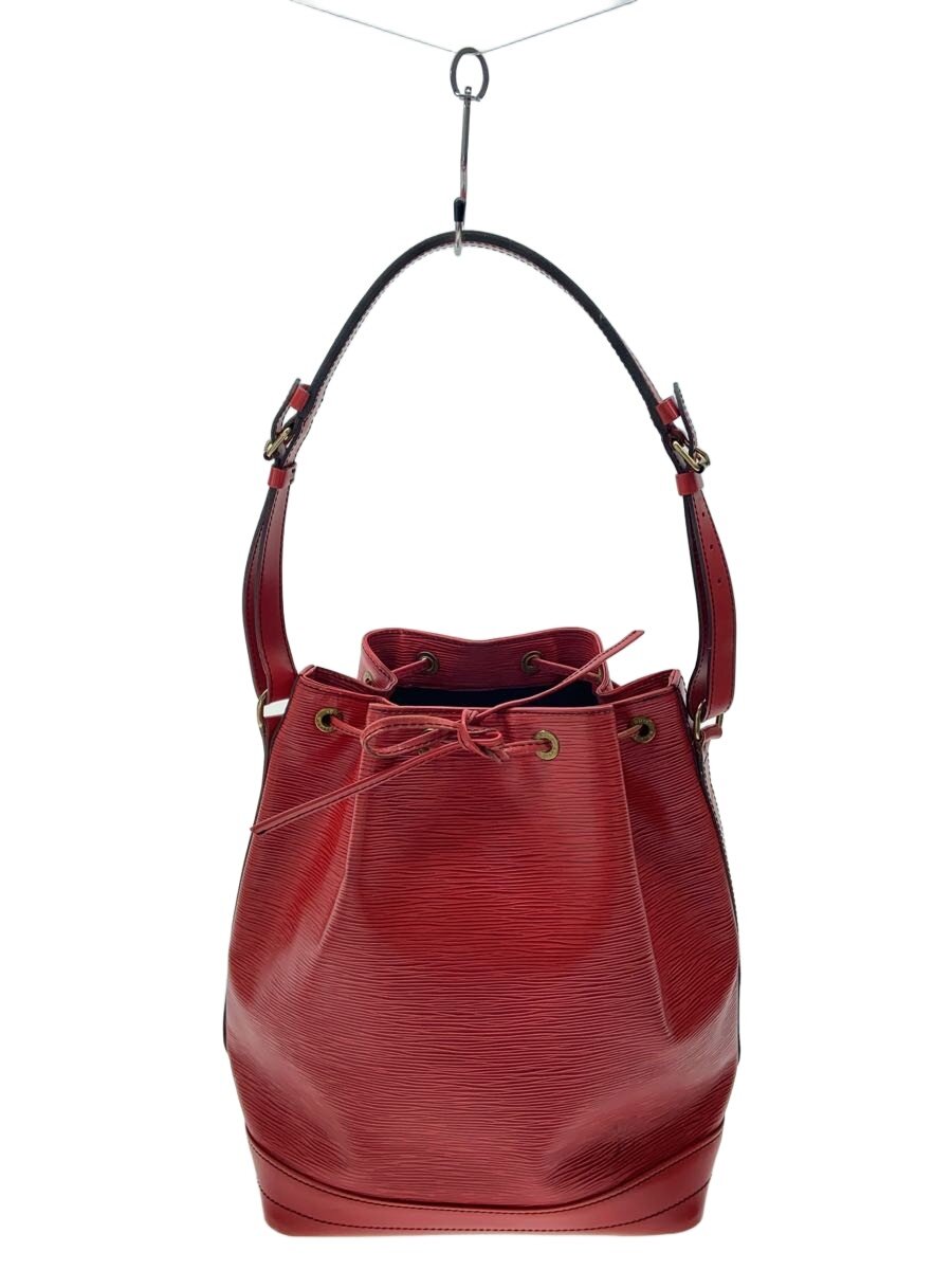 【中古】LOUIS VUITTON◆ノエ_エピ_カスティリアンレッド/なめし革/RED【御徒面子】