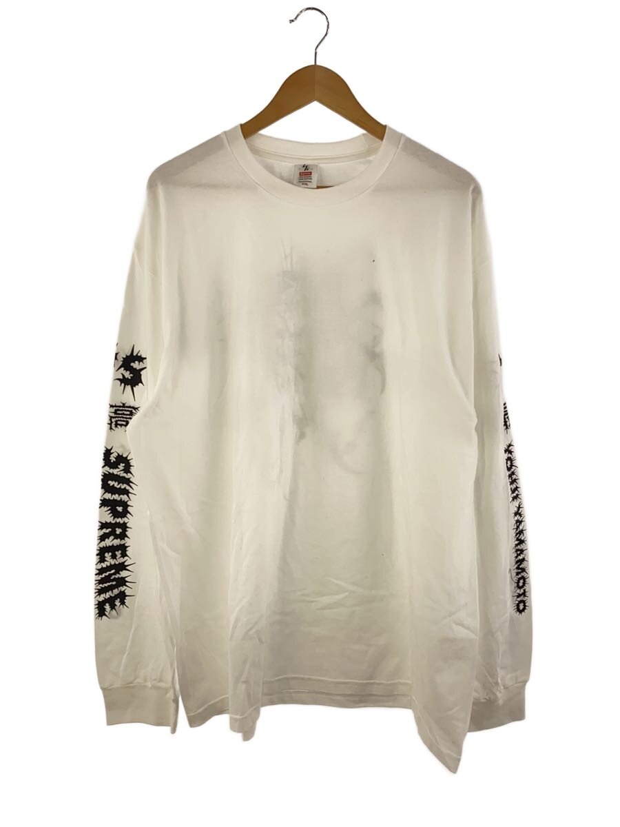 【中古】Supreme◆25AW/Ys by Yohji Yamamoto L/S Tee/XXL/綿織物/WHT//【メンズウェア】