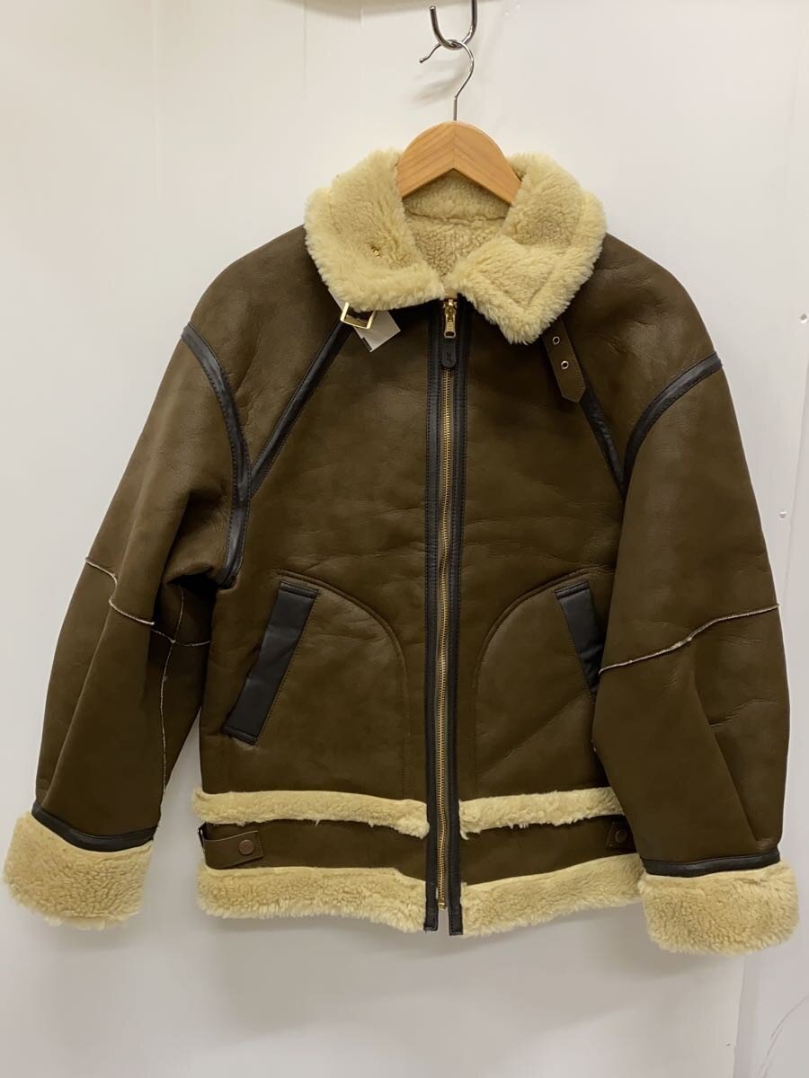 【中古】SLY◆REVERSIBLE B-3リバーシブルボアフライトジャケットBRW/030EAZ30-0660【レディース御召しもの】