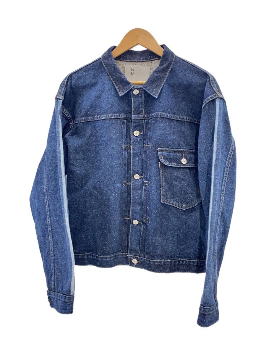 【中古】New Manual◆T-BACK DENIM JACKET/Gジャン/FREE/綿織物/NVY【メンズウェア】