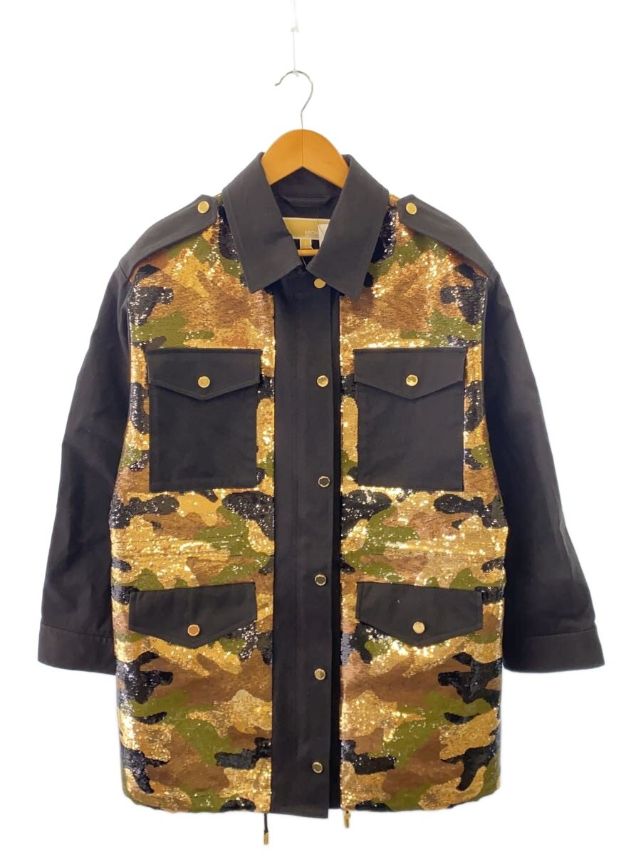 【中古】MICHAEL KORS◆ジャケット/S/コットン/BLK/カモフラ/MT420F03X6【メンズウェア】｜2ｎｄ STREET 店