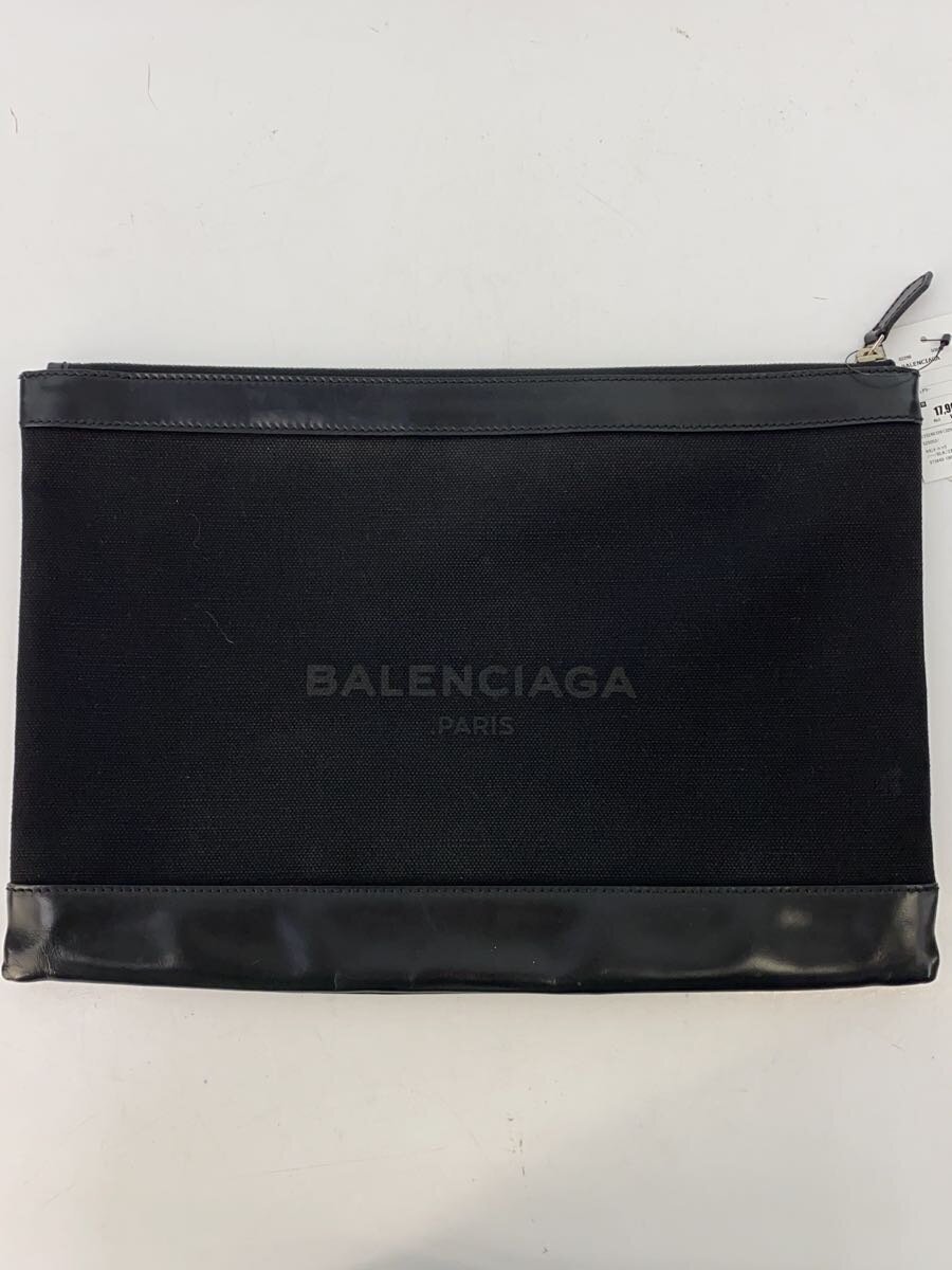 【中古】BALENCIAGA◆二つ目御徒面子/--/BLK/373840 1000 E 002123【御徒面子】