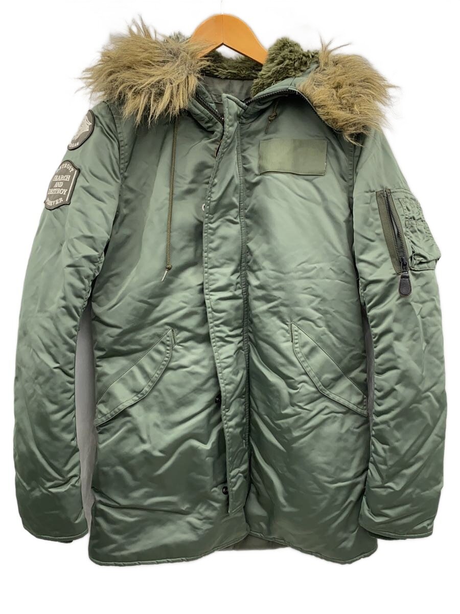 【中古】HYSTERIC GLAMOUR◆N-2B/フライトジャケット/ミリタリージャケット/S/ナイロン/KHK/4AC-0291【メンズウェア】|2nd STREET 店