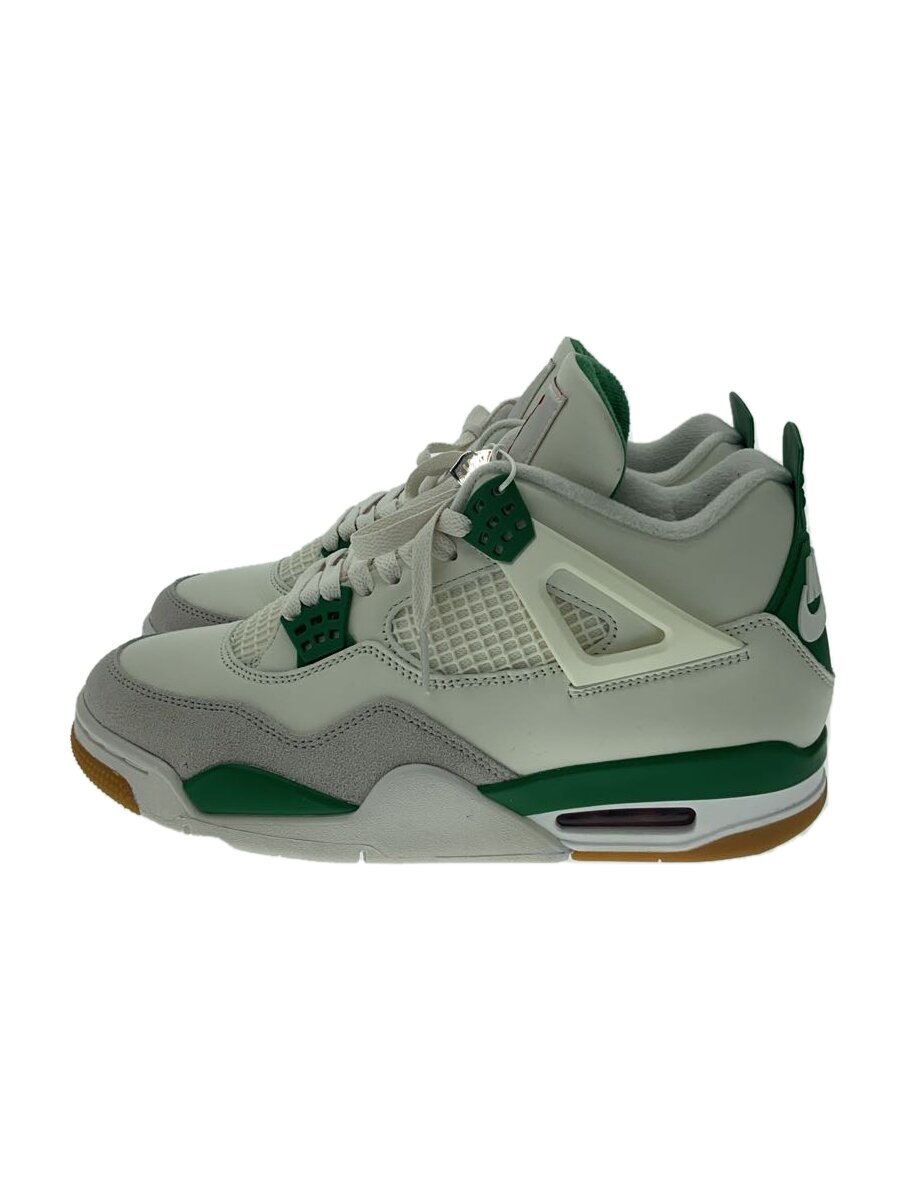 【中古】NIKE◆AIR JORDAN 4 RETRO SP_エアジョーダン4 レトロ 特別/26珊/WHT//【シューズ】