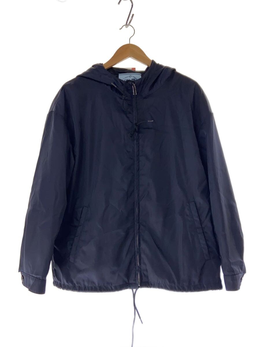 【中古】PRADA◆ナイロン上衣/40/ナイロン/NVY/ACS120172471【レディースお召しもの】