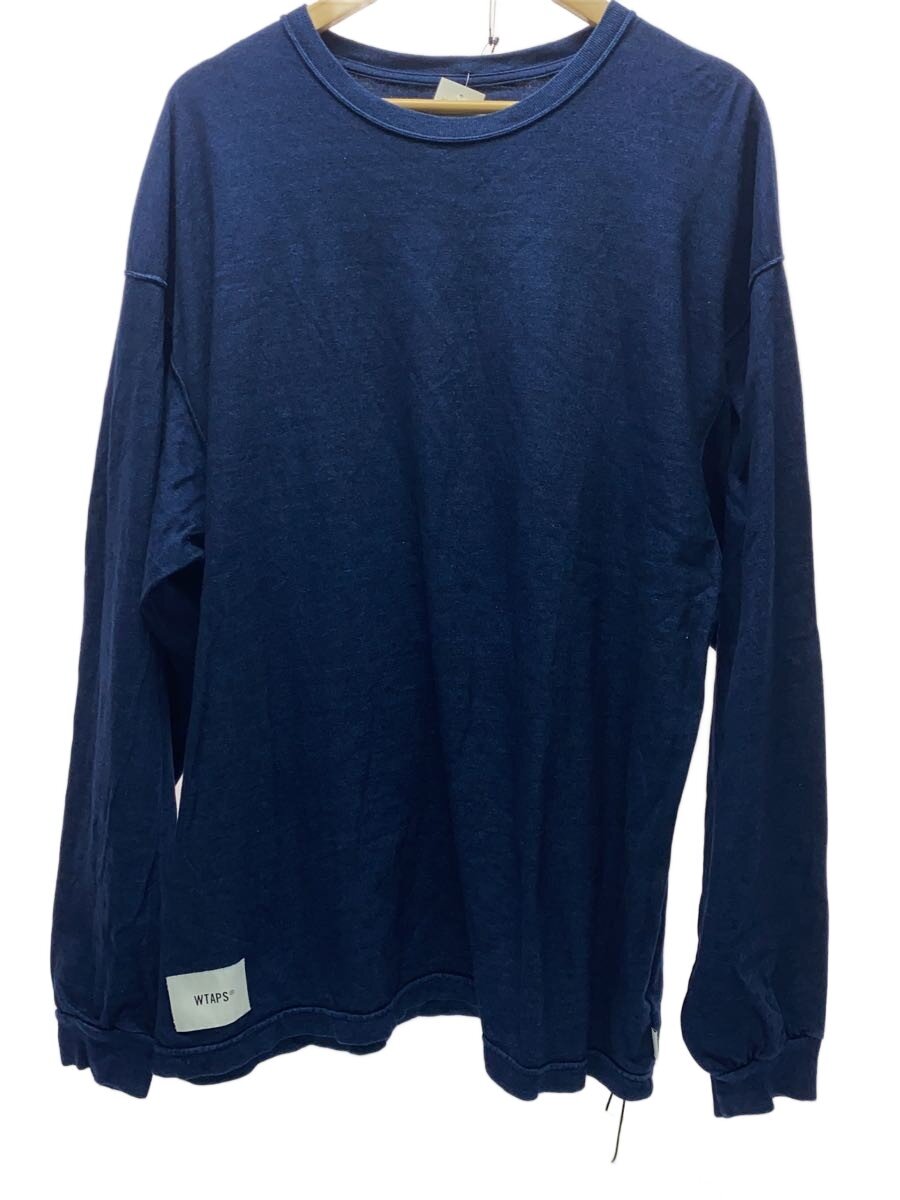 【中古】WTAPS◆長袖プルオーバー/--/綿織物/IDG/無地/221ATDT-CSM34【メンズウェア】