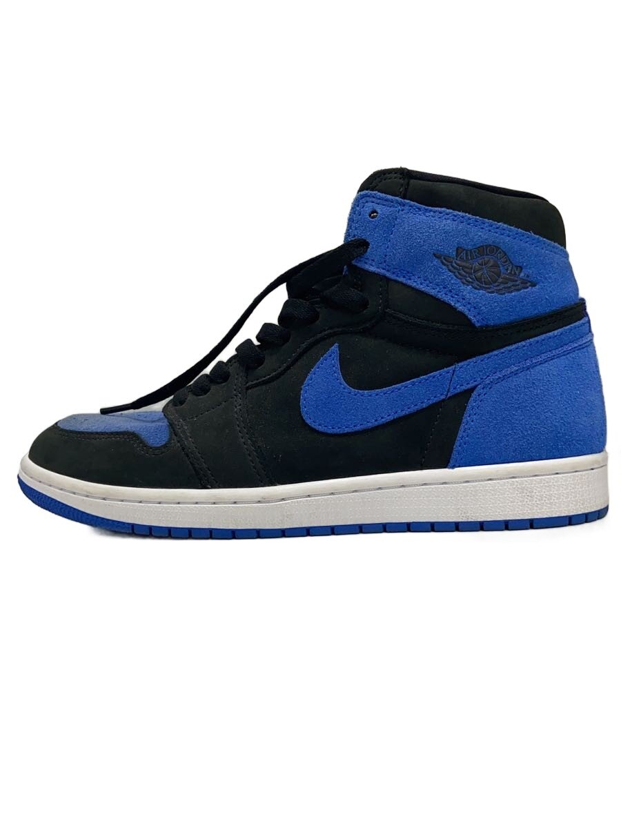 【中古】NIKE◆AIR JORDAN 1 RETRO HIGH OG_エアジョーダン1 レトロ 御機嫌 OG/26糎/NVY【シューズ】