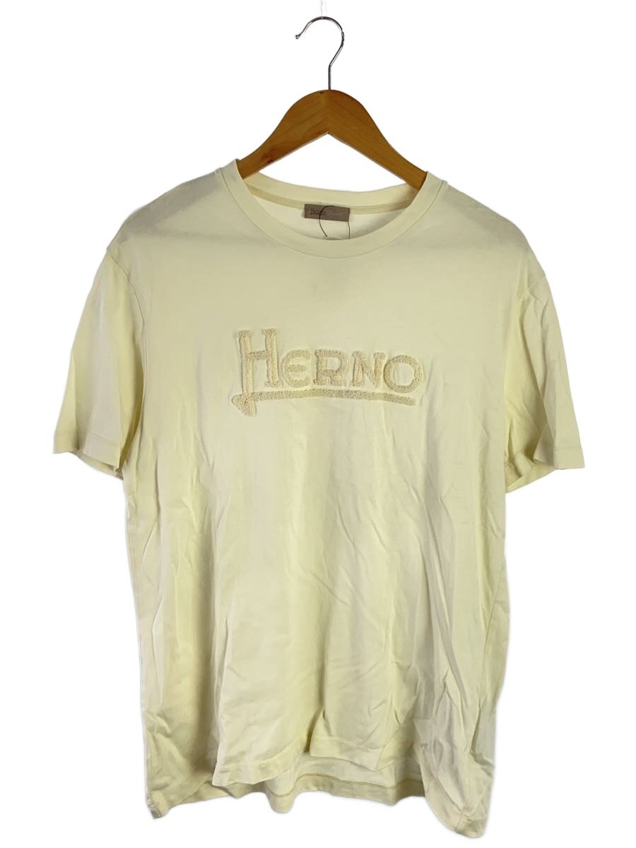 【中古】HERNO◆プルオーバー/50/綿織物/BEG/57417-52721-1【メンズウェア】