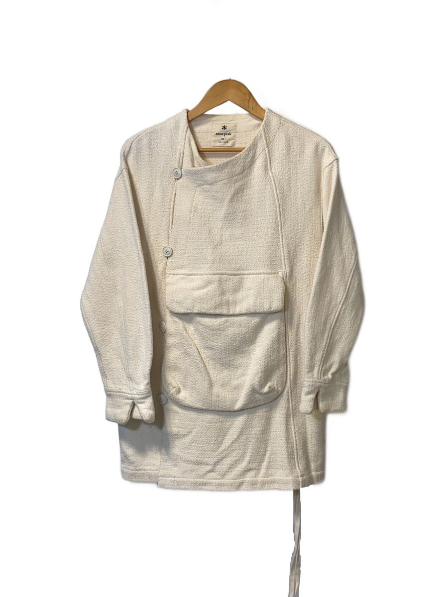 【中古】snow peak◆ジャケット/1/コットン/WHT/無地/JK-20SU108【メンズウェア】|2nd STREET 店