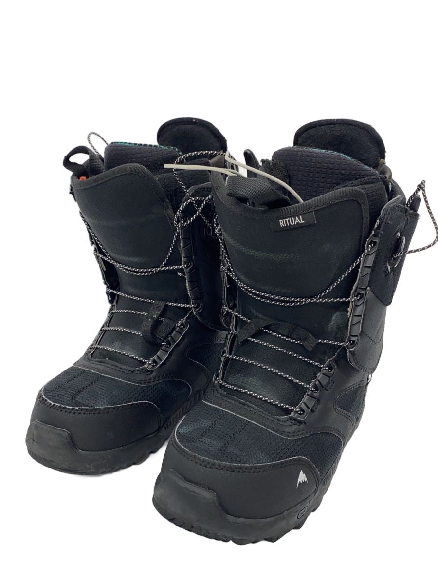 【中古】BURTON◆スノーボードブーツ/22.5cm/クイックレーシング/BLK/RITUAL【スポーツ】｜2ｎｄ STREET 店