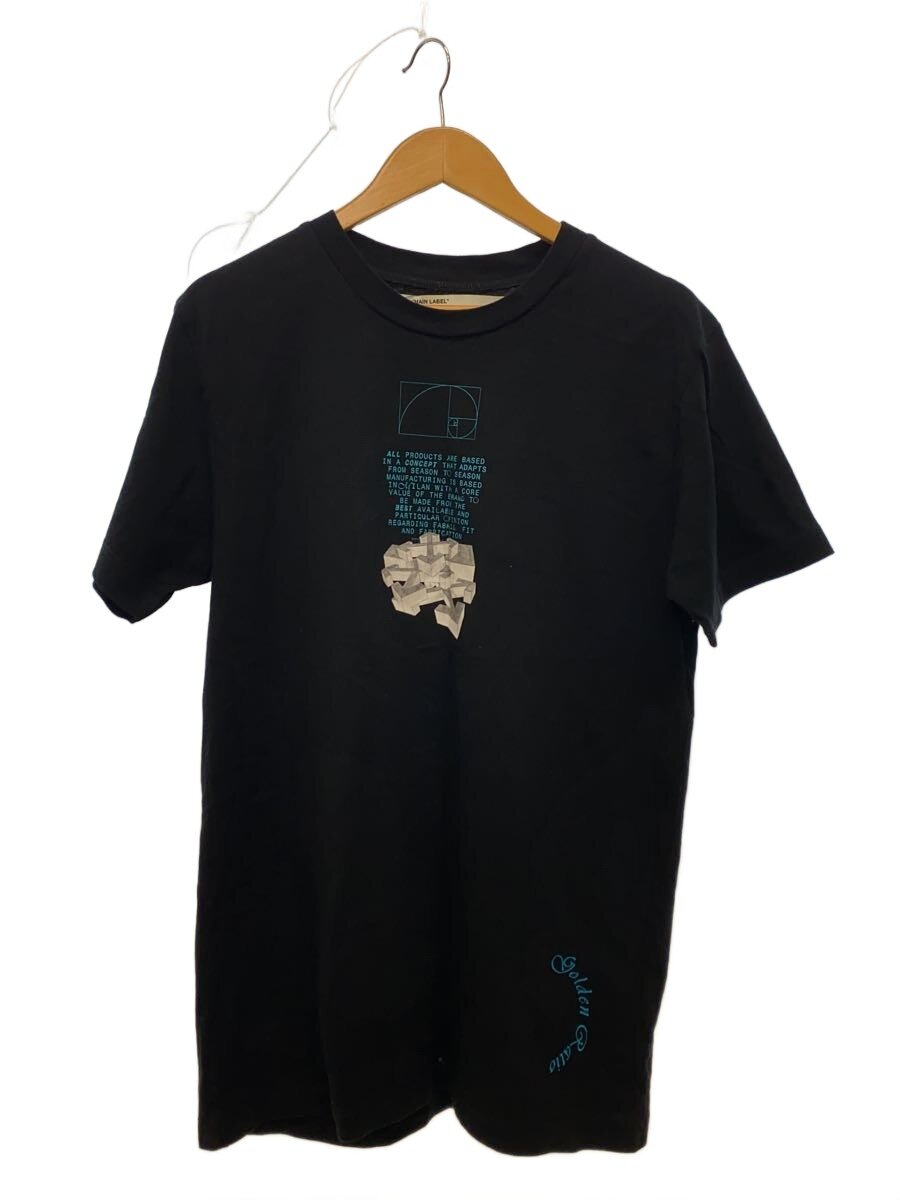 【中古】OFF-WHITE◆ティーシャツ/M/綿織物/BLK/OMAA027R20185005【メンズウェア】