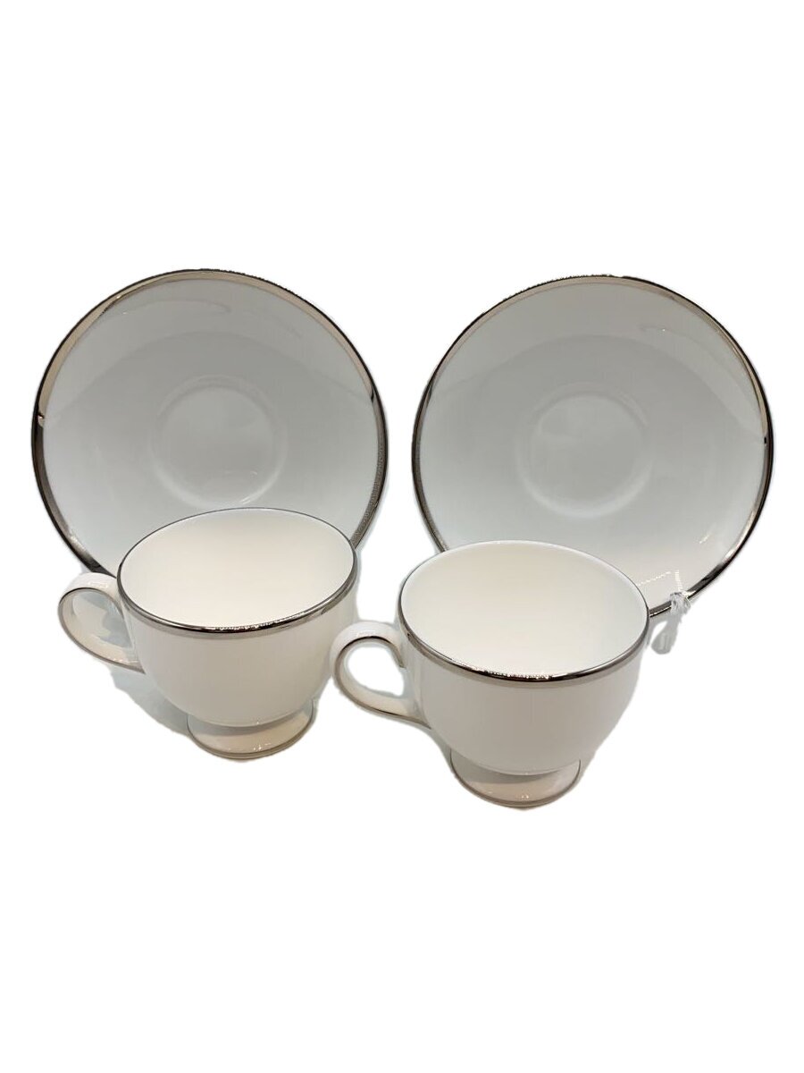 【中古】WEDGWOOD◆カップ&ソーサー/4点セット/WHT/50171704064【キッチン用品】