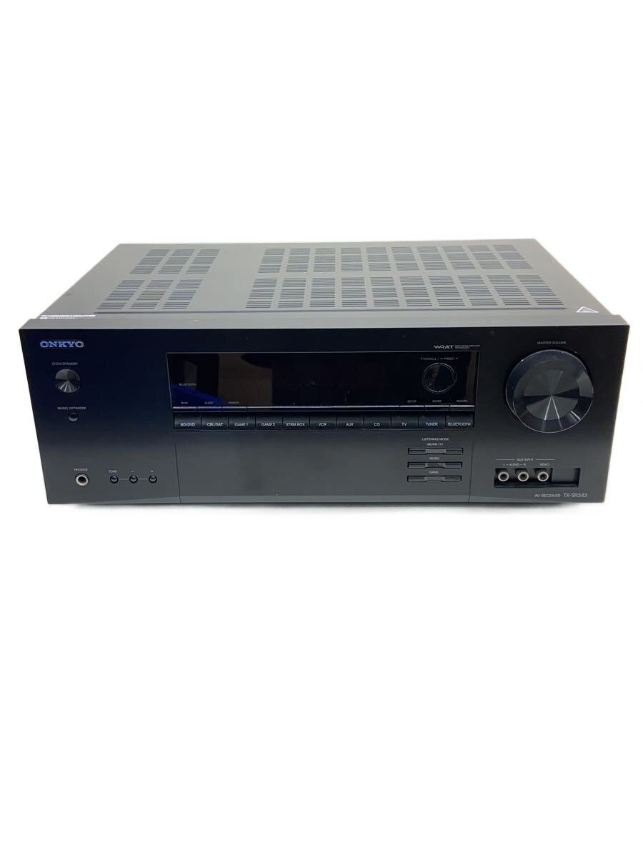 【中古】ONKYO◆アンプリファイアー TX-SR343/? NULL ?【家電・視覚性・オーディオ】