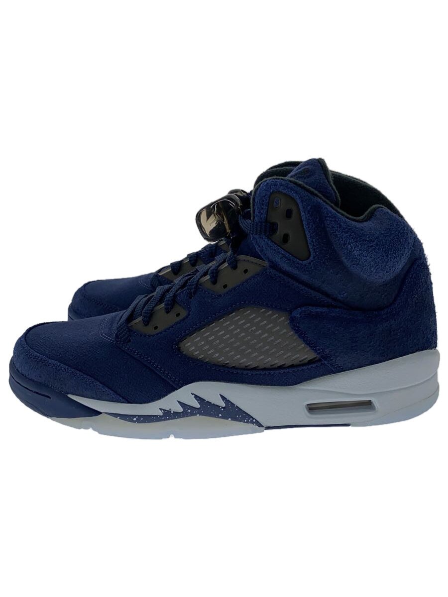 【中古】NIKE◆AIR JORDAN 5_エア ジョーダン 5/27.5cm/NVY【シューズ】｜2ｎｄ STREET 店