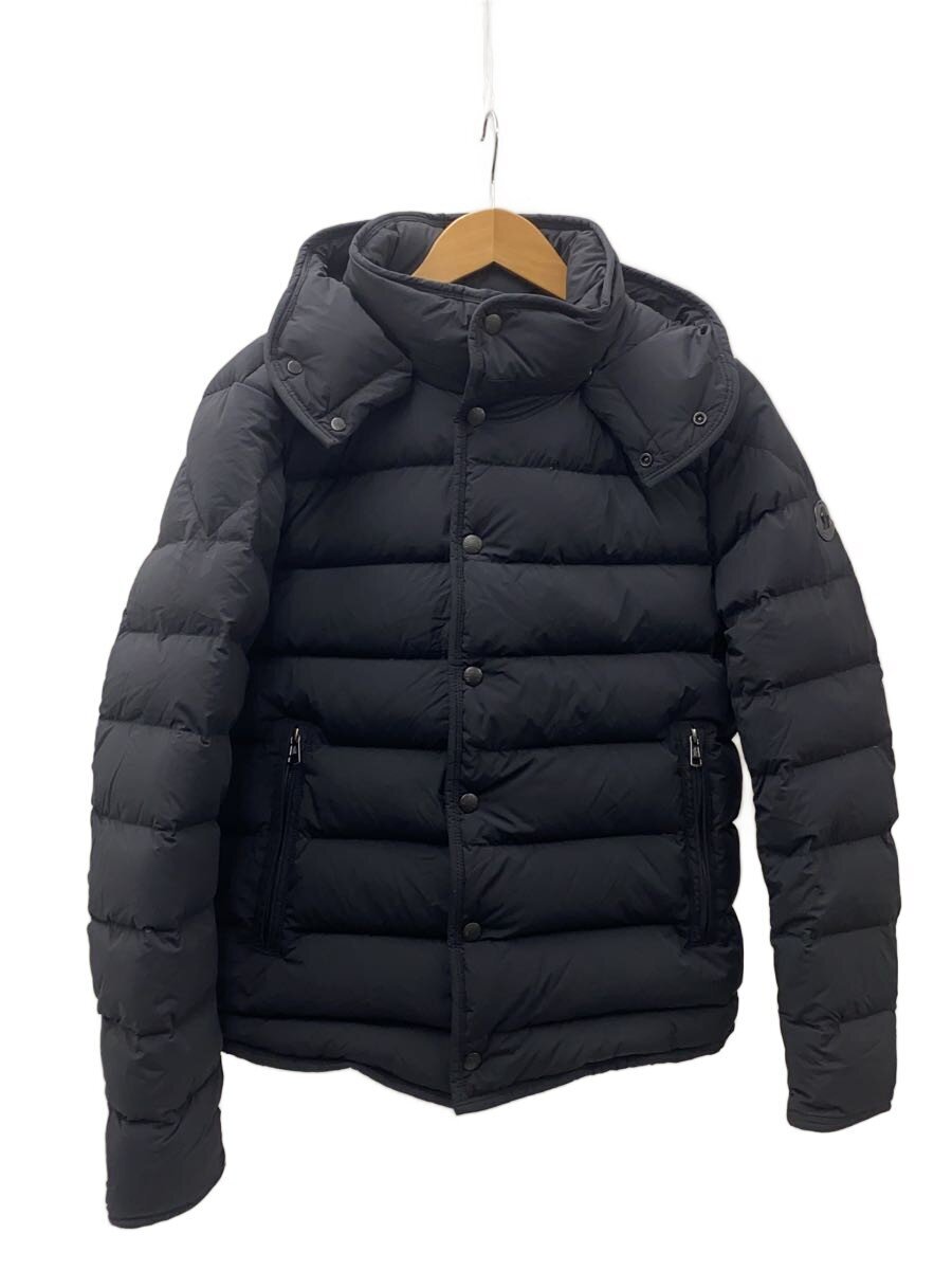 【中古】MONCLER◆NAZAIRE GIUBBOTTO/1/ポリエステル/BLK/袖裏汚れ/フロント汚れ/ジップ変色【レディースウェア】｜2ｎｄ STREET 店
