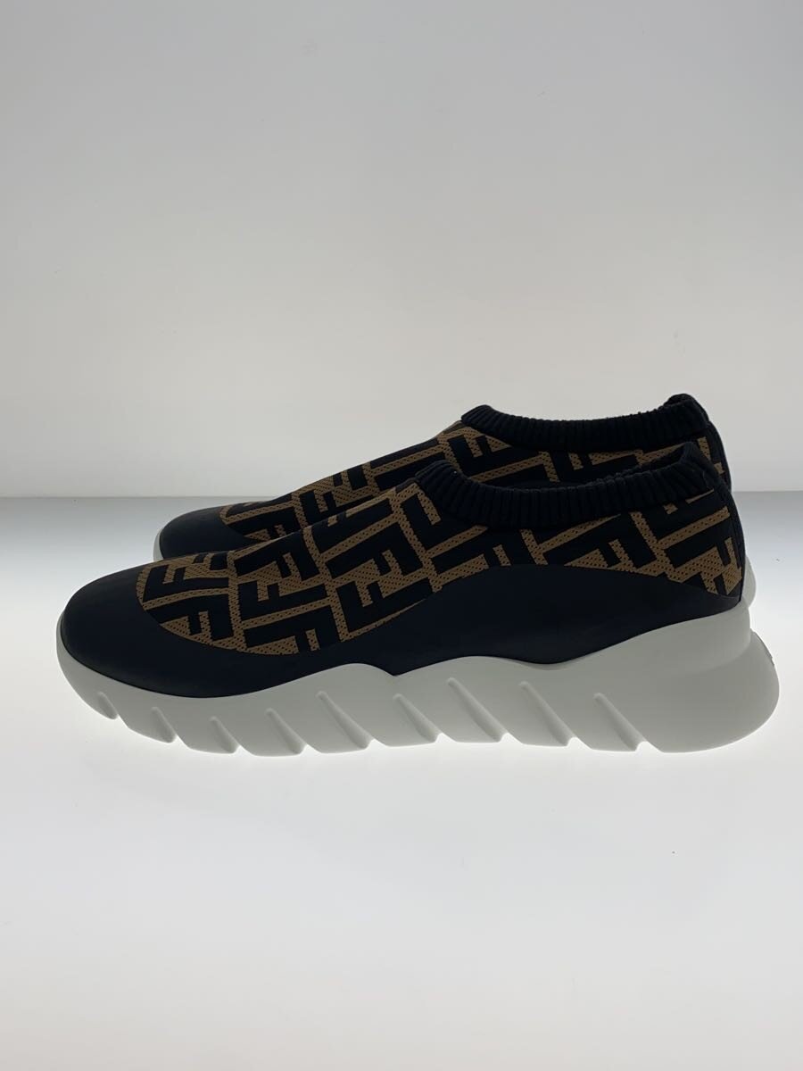 【中古】FENDI◆ズッカ柄ローカットスニーカー/US9/BRW/7E1254【シューズ】