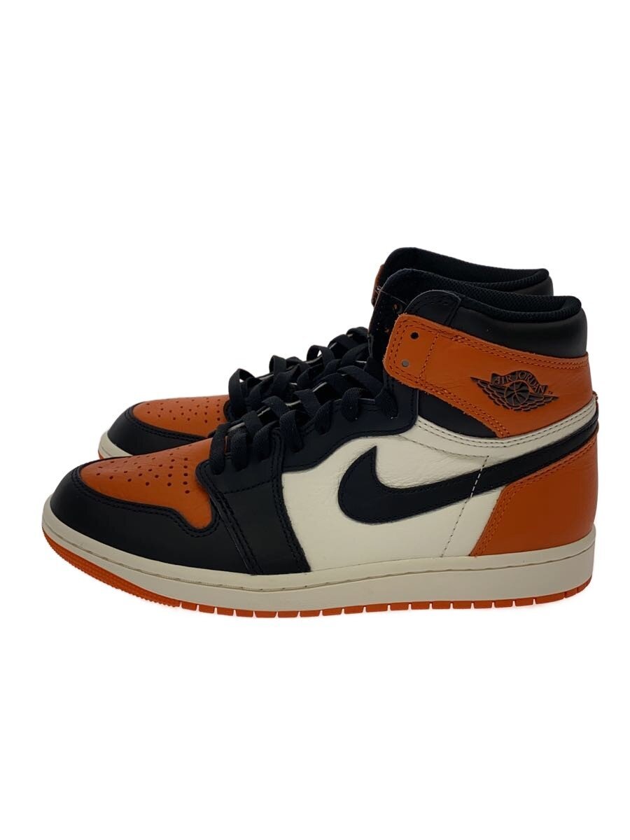 【中古】NIKE◆ハイカットスニーカー/26.5糎/オレンジ色/黒いこと/白いこと/DZ5485-008【シューズ】