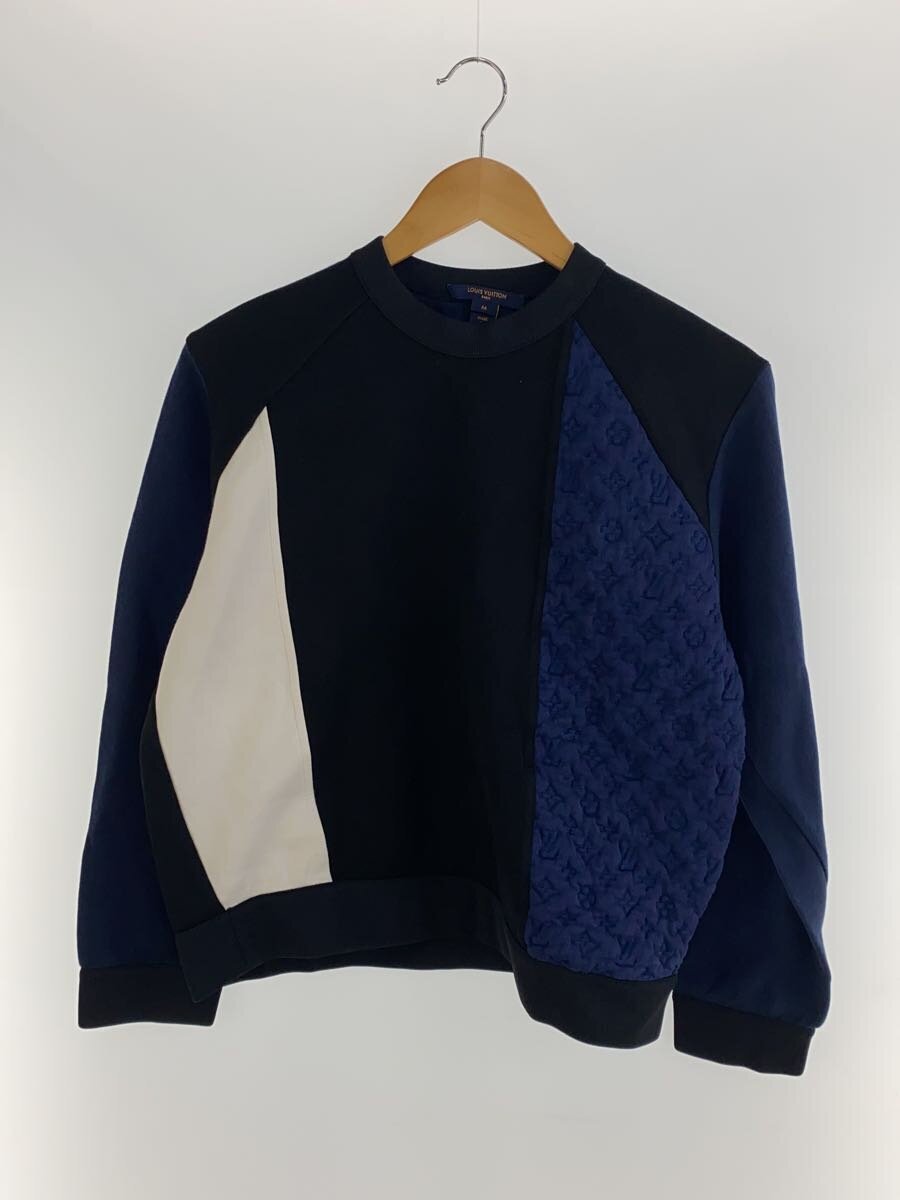 【中古】LOUIS VUITTON◆モノグラム/M/綿織物/BLK/RW192W FED FHST01【レディース御召しもの】